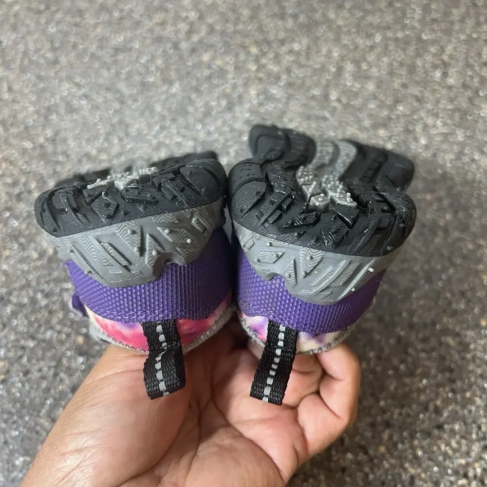 Keen Little Kids Girls Toddler Size 7 Purple/Pink Outdoor Sneakers Snap On Shoes